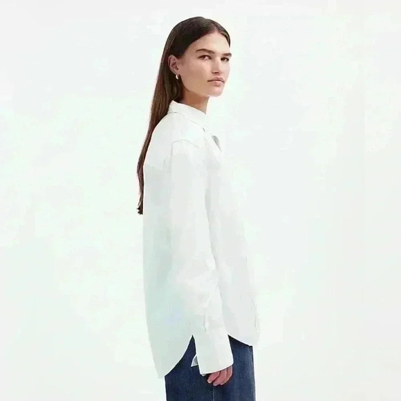 MADEWELL Relaxed Button-Up Shirt - Picture 1 of 12
